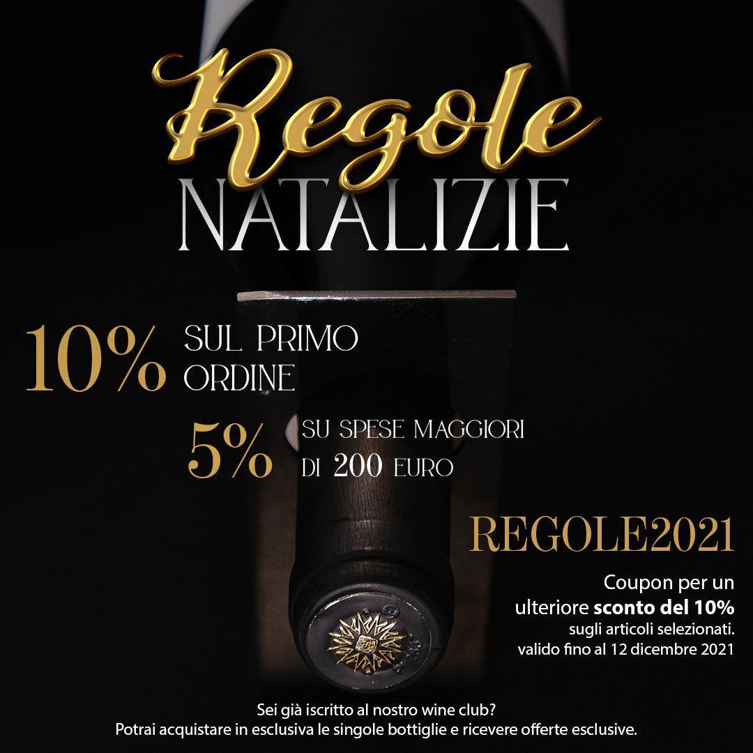 LRegola's tweet photo. Che aspettate per@brindare alle festività?? https://t.co/mCNXtkzs04