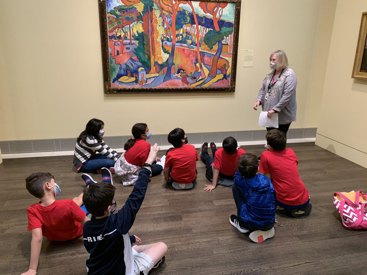 artdanaswe's tweet photo. We had a great day at the art museum! Grateful for field trips again!! @springbranch_va @SalasSarah @SWE_Eagles https://t.co/TrA3NHEe4p