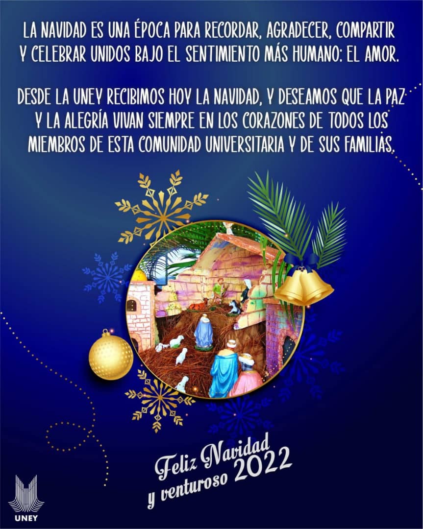 Con jornada médica, ajedrez, cocina en vivo, danzas y música, celebramos el inicio de la #Navidad en la <a href="/uney_oficial/">UNEY</a>. Feliz Natividad! <a href="/NicolasMaduro/">Nicolás Maduro</a> @TibisayLucena8 <a href="/arbolve/">ArbolVe</a> <a href="/JLEONYARA/">JULIO LEÓN</a> <a href="/NoticiasYaracuy/">Noticias Yaracuy</a> <a href="/yaracuyaldia/">Yaracuy al Día</a>