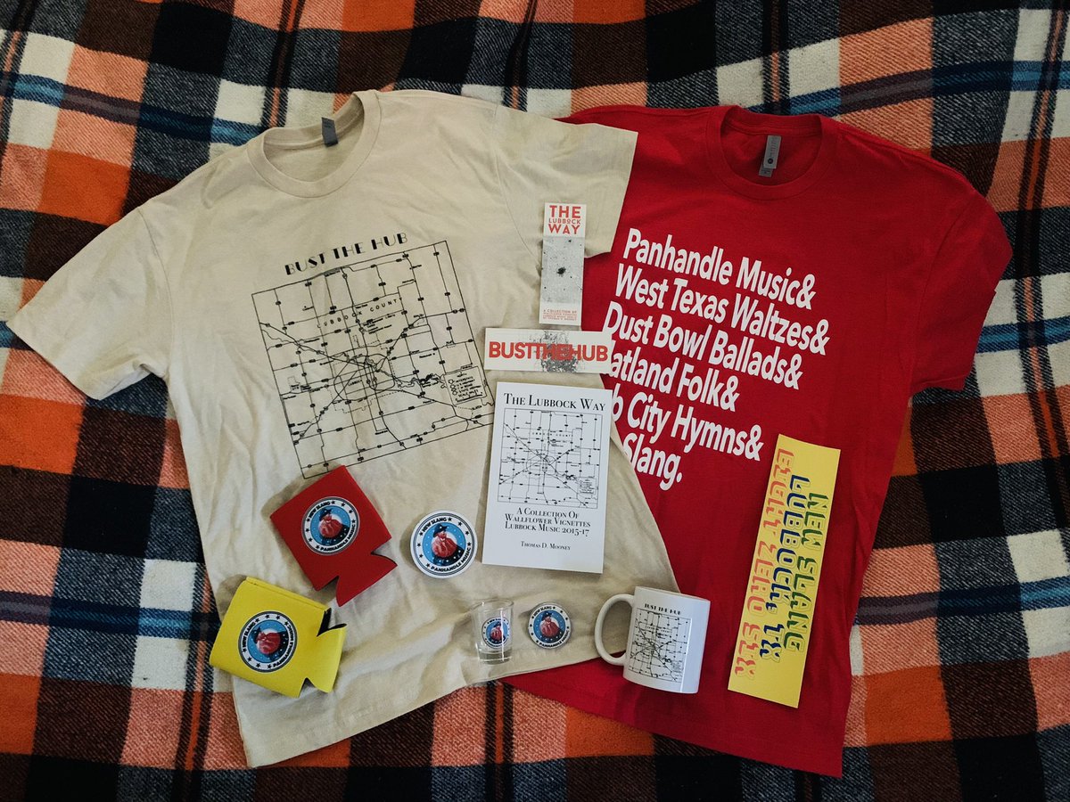In celebration of The Lubbock Way, Let’s do a merch pack giveaway. 

RT &amp; Follow to enter.