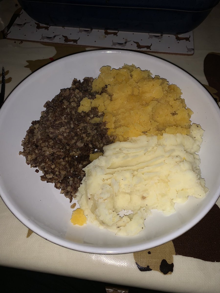Due to what the house Glaswegian calls “reasons”, &amp; Mrs HG calls “ineptitude” the Saint Andrew’s dinner was delayed 24 hours. Worth waiting for. Wha’s like us?  Damn few and they’re all deid!