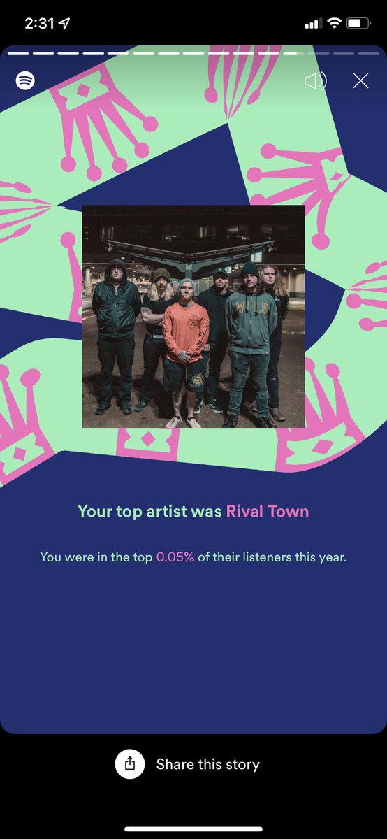 Henke171's tweet photo. ⁦@rivaltown⁩ I’m too humble to make a big deal about it so I won’t. But humbly speaking, I’m in the top 72.8 listeners for you guys this year.. just based off of some rough and very humble calculations. https://t.co/3E4zKiKvzA