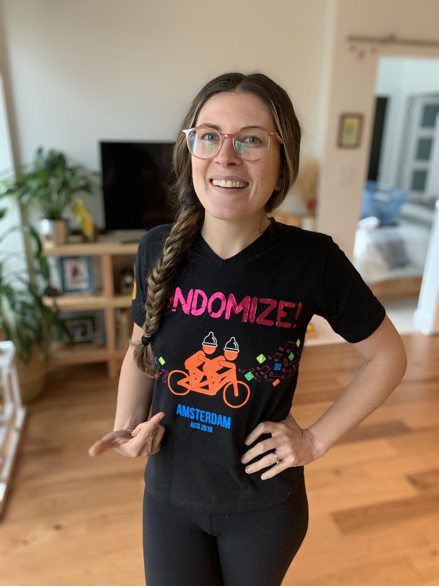 TideyLeah's tweet photo. Today is World AIDS Day and I donned my Condomize t-shirt gifted to me from my dear friend and collaborator who is living with HIV. ♥️ 
And yes, the cyclists have condoms on their heads 🍆  #WorldAIDSDay #UEqualsU #WorldAidsDay2021 #HIVAwareness #WomenAndHIV https://t.co/nfUcwQB41K