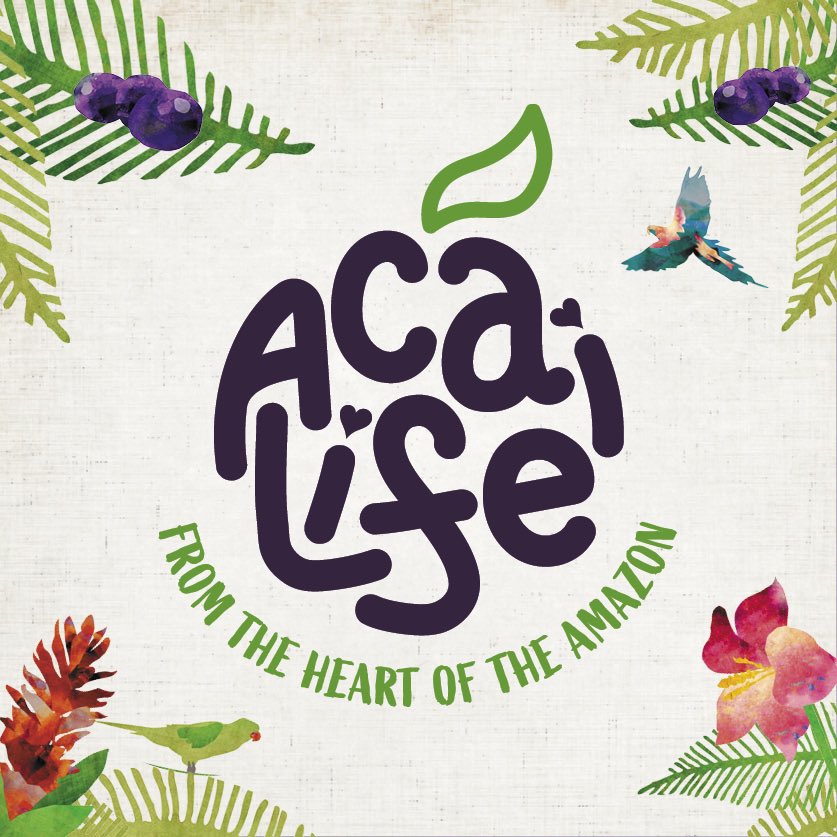 mark_atk's tweet photo. Thrilled to share the brand identity designed for Açai Life complete with colours, type and illustrations to reflect the vibrancy of the Amazon. #acai #branding #GraphicDesign https://t.co/qBrbp4M8us