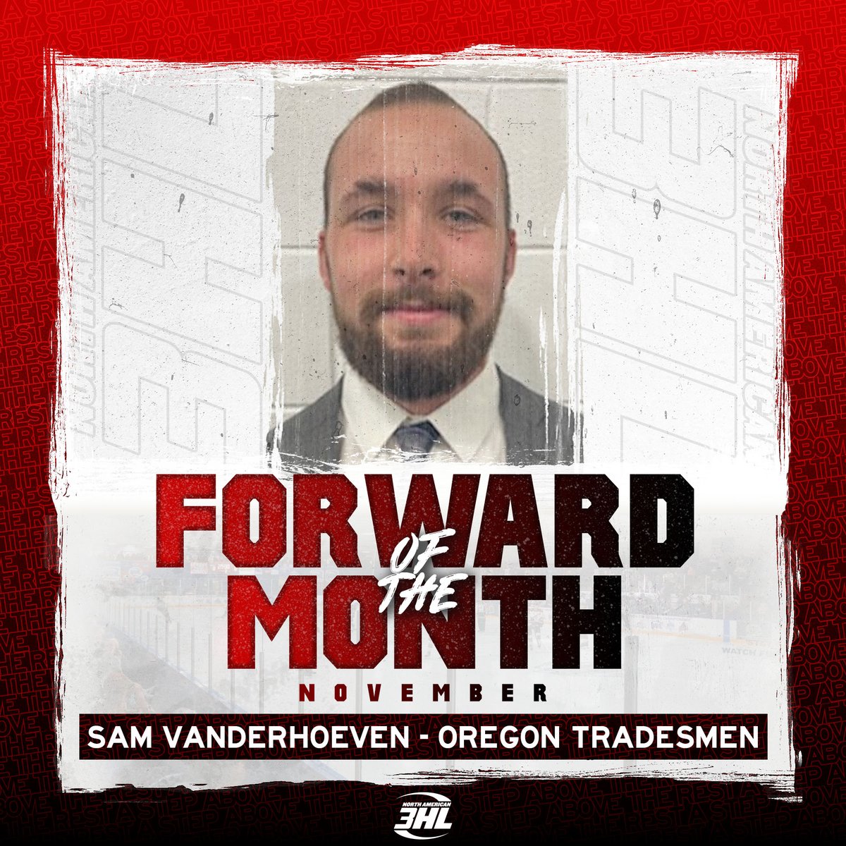 #NA3HL <a href="/BauerHockey/">BAUER Hockey</a> Forward of the Month for November 2021: Sam Vanderhoeven, @OregonTradesmen 
 
na3hl.com/news/story.cfm…