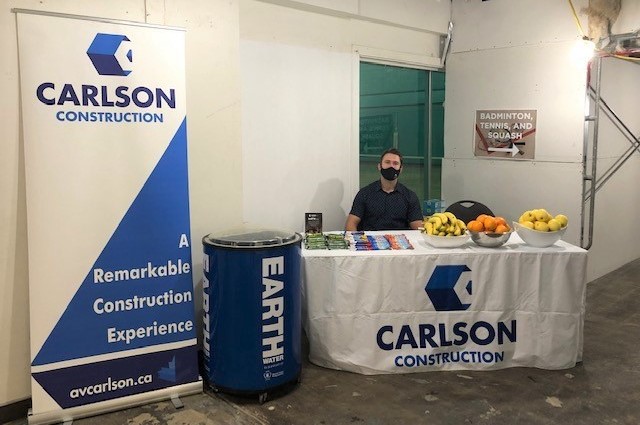 Project Update!
The @RoyalGlenora  is taking shape and @CarlsonConstrn was happy to be present on opening day of the new women’s locker room!

#LegacyMeetsInnovation #YEG