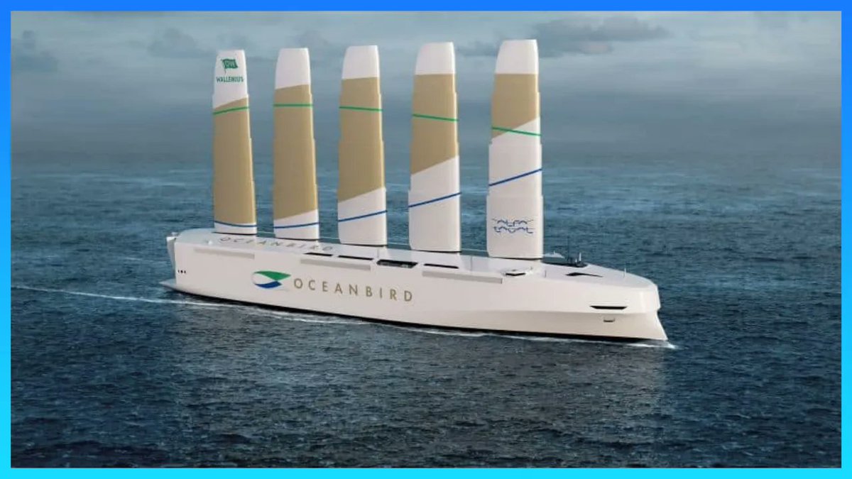 MarineInsight's tweet photo. #Oceanbird Wind Propulsion Technology Accelerates Its Way To Market With @Alfa_Laval &amp; @WalleniusMarine JV > Check out this article👉https://t.co/7w7gI75Kpy

#Shipping #Maritime #MarineInsight https://t.co/rzWlGa8oX5