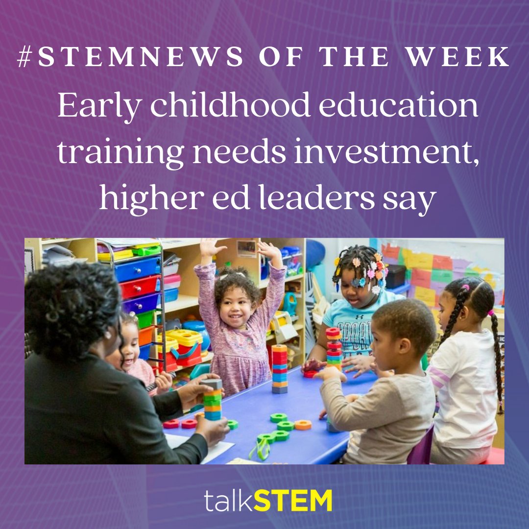 talkingSTEM's tweet image. Is child care essential to the economy. Is it a gender and racial equity issue? Short answer: yes. Long anwser: ow.ly/JwSi50GSm8v

#STEMnews 🏫