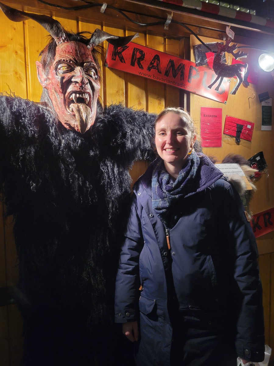 frau_arkin's tweet photo. Had so much fun on our German Club field trip to @TheChristkindl yesterday! I even got to see an old friend... #learngerman https://t.co/wPZZY7Ly2G