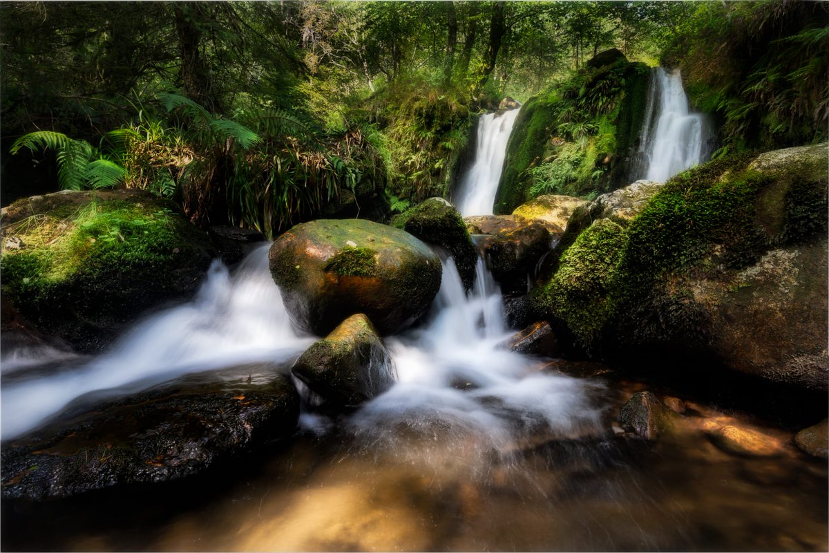 One of Ireland's most photographed waterfalls & a gorgeous place for a dip on a hot day #Wicklow is incredible for #hikingadventures & #NaturePhotography scenes like this one in #Glenmalure 🏞️ If you come to #Ireland make sure to put it on your #bucketlist