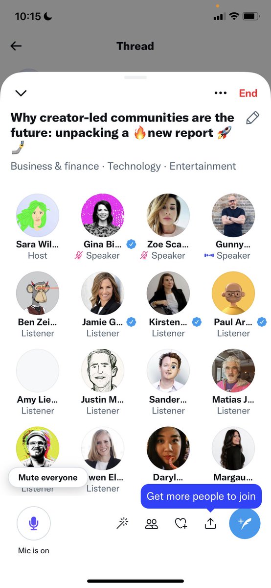 Sara Wilson (@wilsonspeaks) on Twitter photo SUCH a fantastic convo earlier today with @zoescaman <a href="/ginab/">Gina Bianchini</a> <a href="/gunnyscarfo/">Gunny Scarfo</a> on the future of the creator economy. HUGE thank you 🙏 to my kick-ass guests and everyone who joined! SUCH a fantastic convo earlier today with @zoescaman <a href="/ginab/">Gina Bianchini</a> <a href="/gunnyscarfo/">Gunny Scarfo</a> on the future of the creator economy. HUGE thank you 🙏 to my kick-ass guests and everyone who joined!