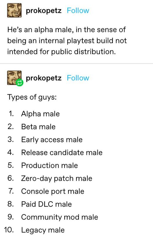 Types of guys reddit.com/r/programmerhu…