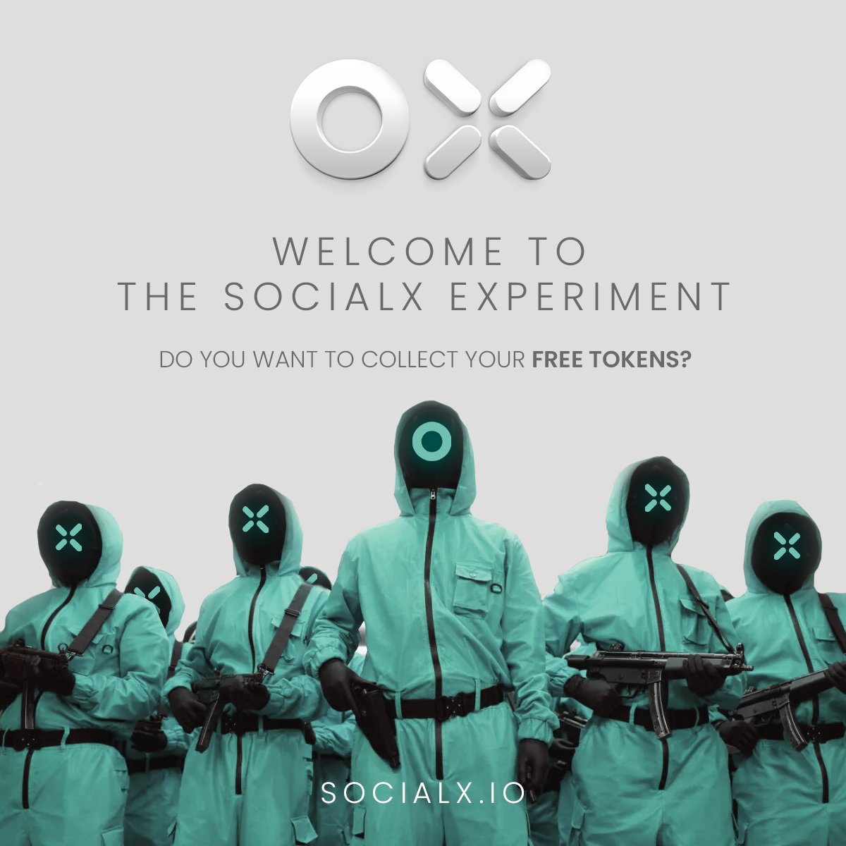 TadejPuhic's tweet photo. Welcome to the SocialX Experiment. Come collect your FREE tokens. Don’t fail the 30 day experiment. Pays out up too $1 MILLION 💰

https://t.co/qhMq5DEMQO

@socialx_io

#Socialx $bnb $mana $ACA $sand $SOSX https://t.co/wS4HZ2EVOI