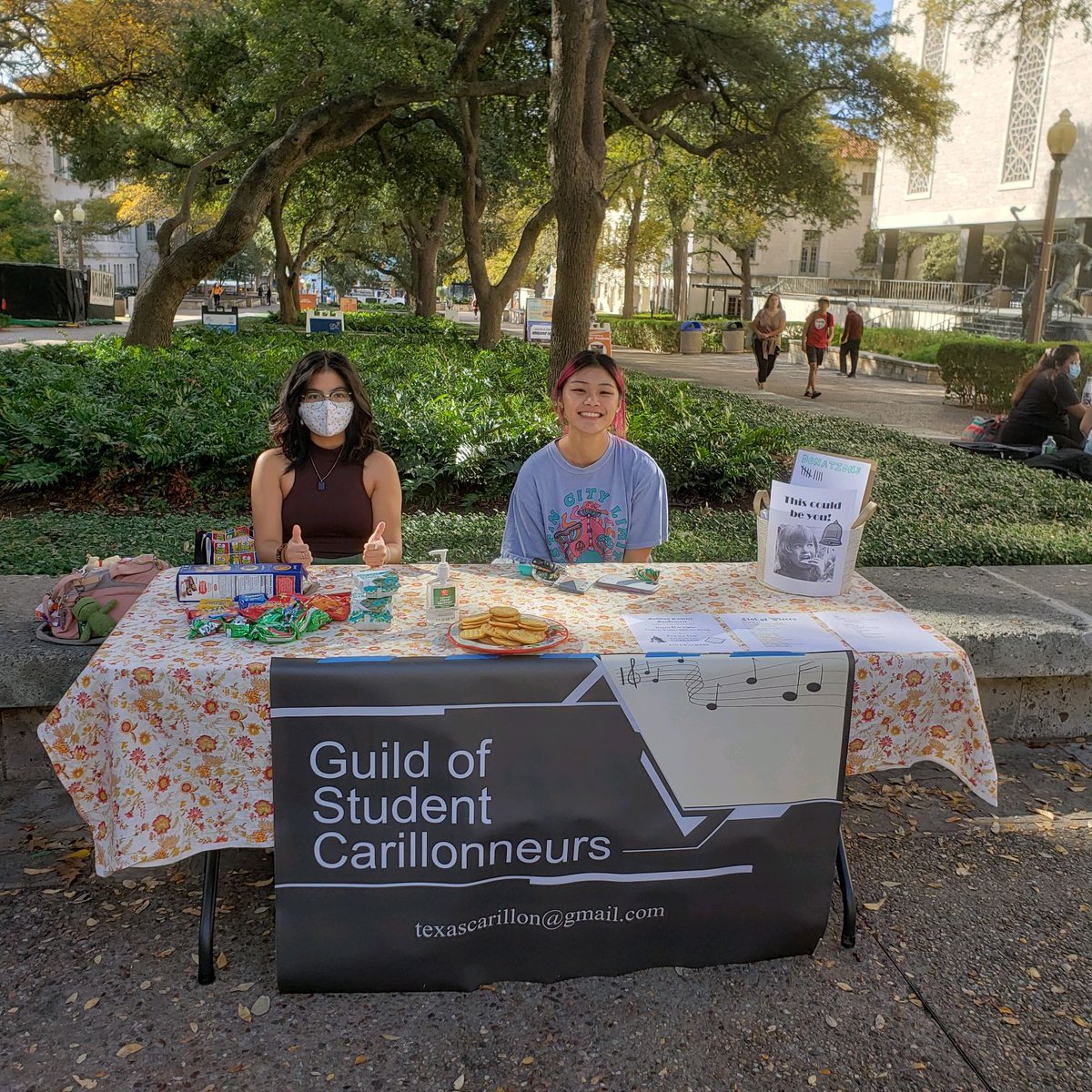We're back at West Mall! Come stop by before 4:30 if you wanna request a song!