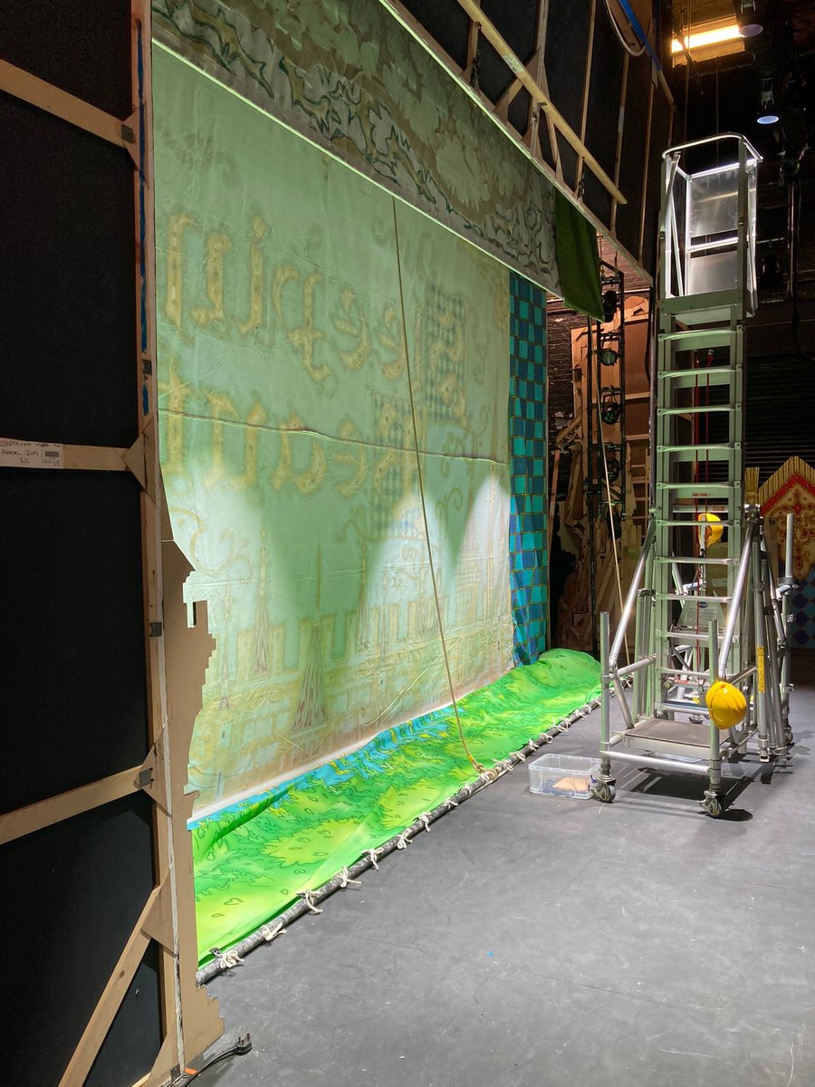 EBTheatres's tweet photo. It's beginning to look a lot like PANTO!!! It's not glitz and sparkle - it's a LOT of work. The team are bringing the best panto back to #Eastbourne so this is a shout out to them for their hard work and a huge THANKS!
#EBPanto #pantomimemagic #backstage #realness https://t.co/S2DI8yFVqP