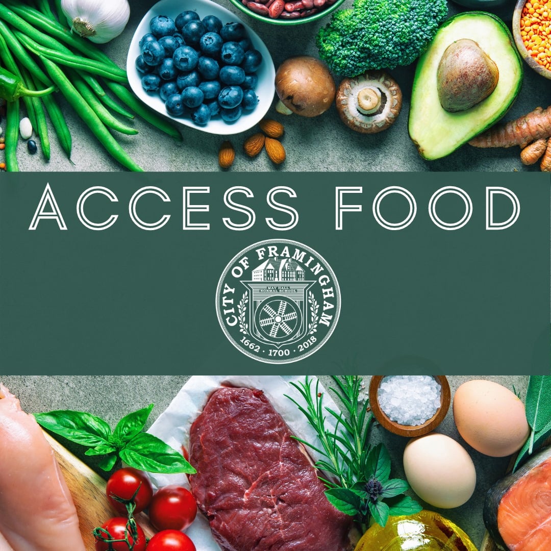 Food Resource Guide: View the guide in English, Portuguese, and Spanish here:

framinghamma.gov/DocumentCenter…