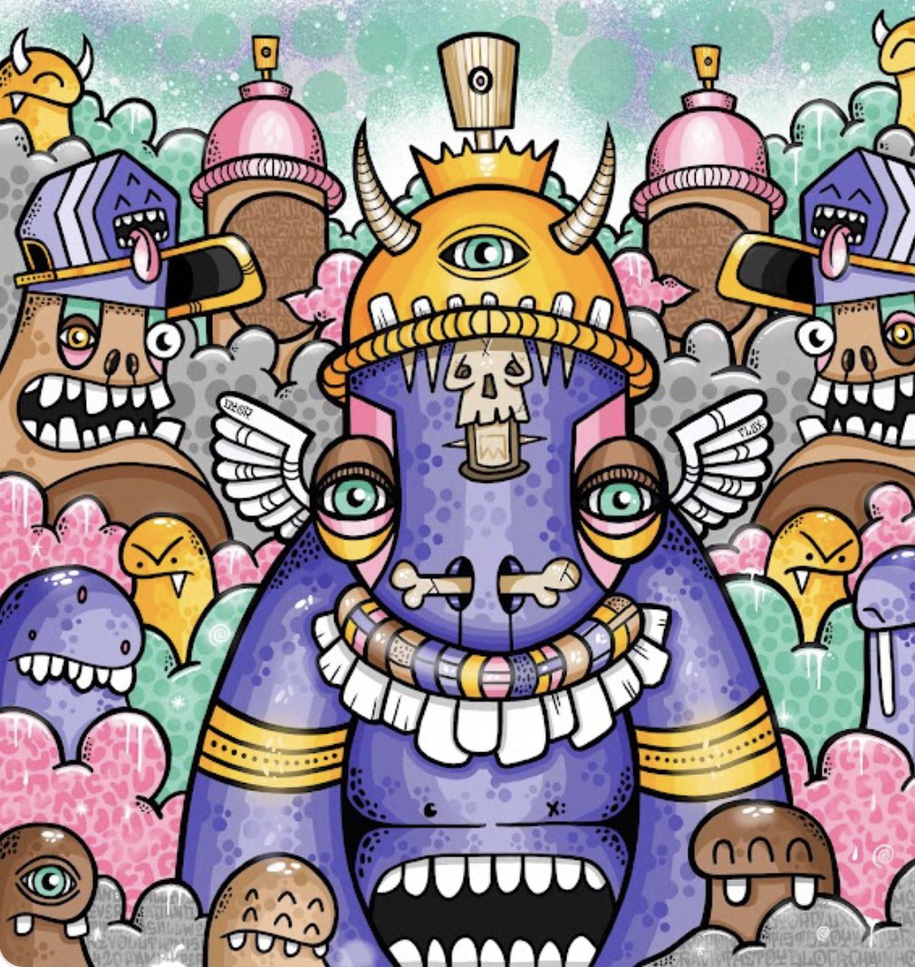 uknow224's tweet photo. Come join the tribe #GoodVibesOnly
https://t.co/QaN8a34vPd
#Flux #FluxTribe #Tez #Tezos #HenArt #Objkt #nft #blockchain #graffiti #art #GoHardInThePaint https://t.co/QfEyUTa7Xt