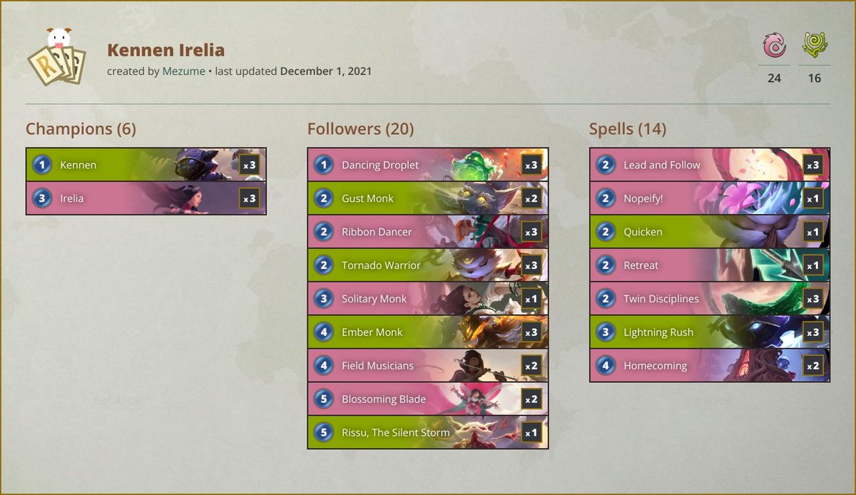 runeterraccg's tweet photo. It is spoiler season in LoR, and there’s that feeling once again of electricity and excitement in the air!

Today the voltage is off the charts and you know why – Kennen is here!

Check out this deck concept by @MezumeLoR and his thoughts on the champion:

https://t.co/3w3lMhnH8L https://t.co/E6WBT3R9A1