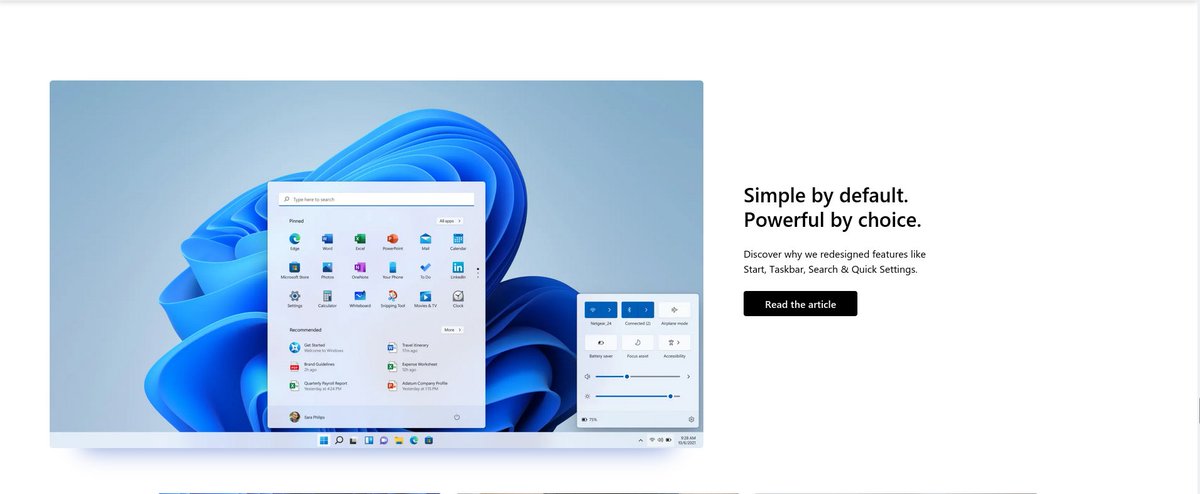 claucambra's tweet photo. It's been -- 155 days -- since @Microsoft stole @kdecommunity's motto:

"Simple by default, powerful when needed."

They're still using it. https://t.co/M610Kc1p7c