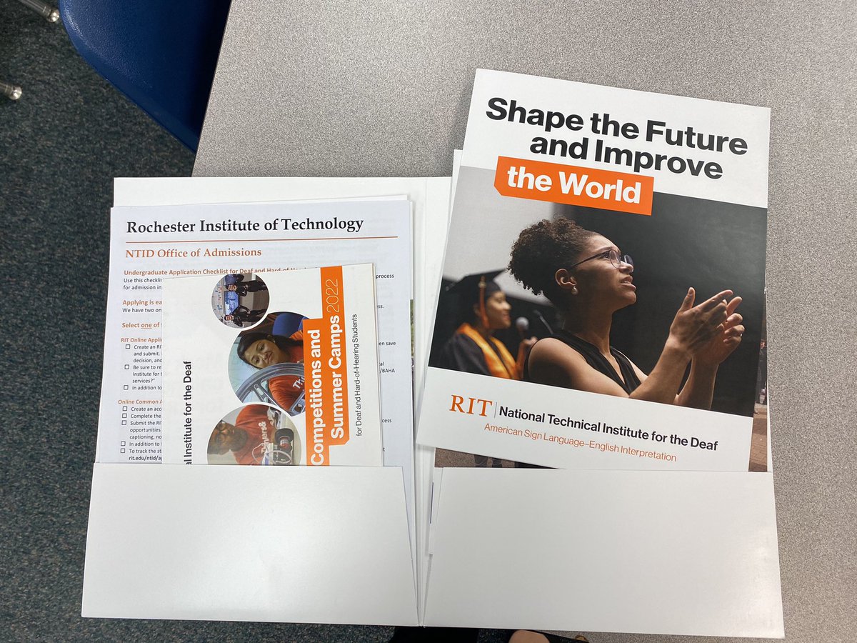 ASL_WHS's tweet photo. So fun to see my best friend’s picture on a @RITNTID brochure 😁 It brightened my day to see this friendly face #ASLinterpretation https://t.co/QlRf5I5WKN