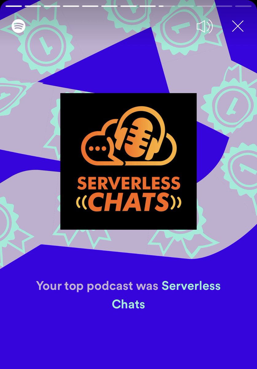 Thank you ⁦<a href="/jeremy_daly/">Jeremy Daly</a>⁩ for making my 2021 podcast experience enjoyable 😄 
#serverless #spotifybestof2021 ⁦<a href="/Spotify/">Spotify</a>⁩ ⁦<a href="/ServerlessChats/">Serverless Chats Podcast</a>⁩