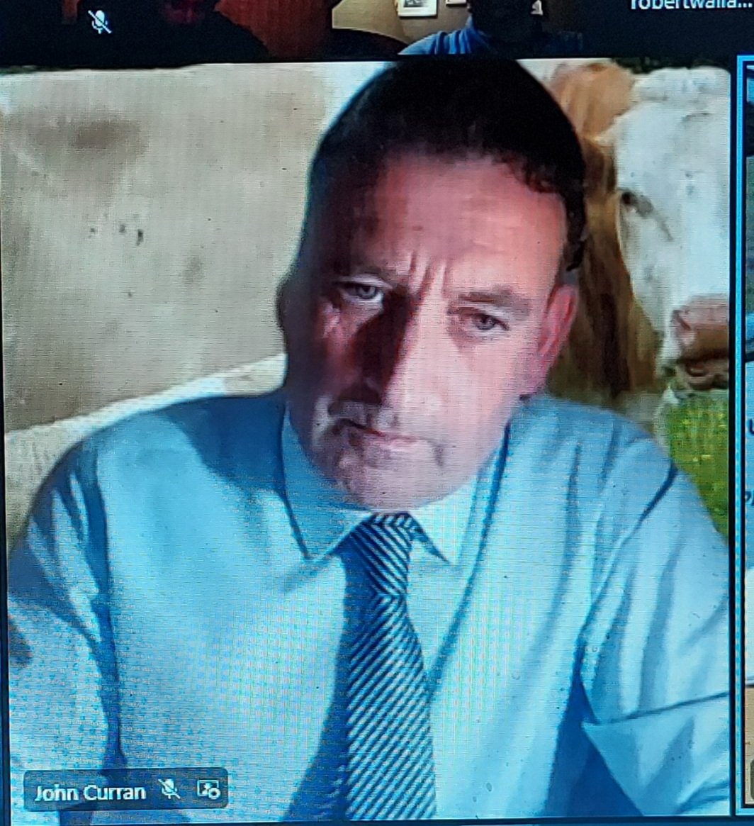 JohnOh_IFA's tweet photo. IFA Ulster North Leinster Chair Election Hustings move online tonight in Donegal. County Chair Brendan McLaughlin is fielding questions from across the County to John Curran and Frank Brady- Future + getting young people involved in Agriculture is the big topic tonight @IFAmedia https://t.co/f7pBUyB20L