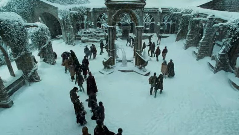 EiProfeta's tweet photo. Diciembre en Hogwarts. https://t.co/NQeAETtsxy