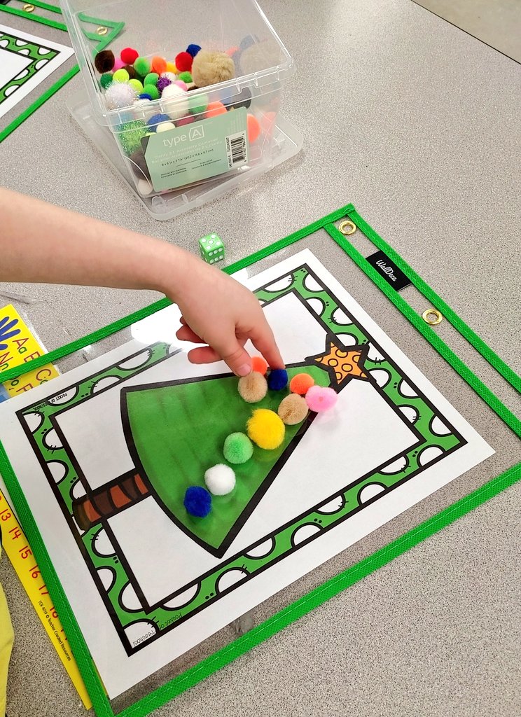 Our December morning table centres. A wonderful way to start the day! #Kindergarten #rvsd