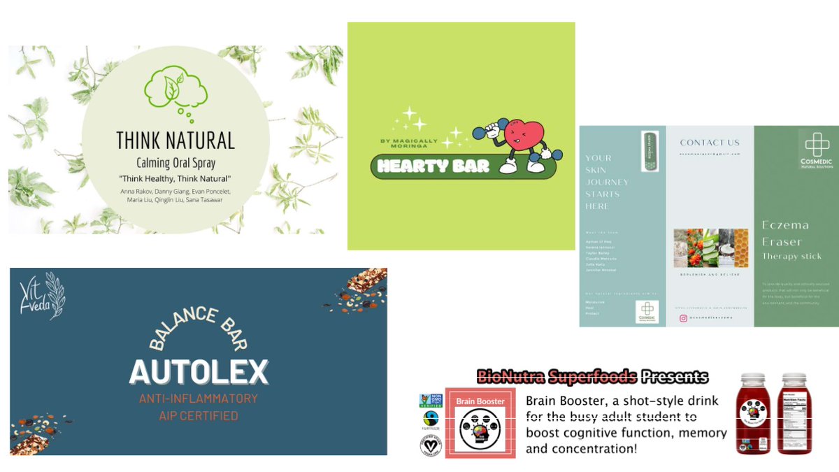 📢FFN EXPO A SUCCESS!
🎓Undergrad Functional Food &amp; Nutraceutical Products!
💡New Ideas, Products &amp; Businesses!
🔬Student Research <a href="/UofG_HHNS/">HHNS at UofG</a>!
🏛️#UofG #UofGCBS

🧘‍♀️Calming Oral Spray
🫀Heart Health Bar
💄Eczema Therapy Stick
🍫Anti-Inflammatory Bar
🧠Brain Booster Shot

👇Check It