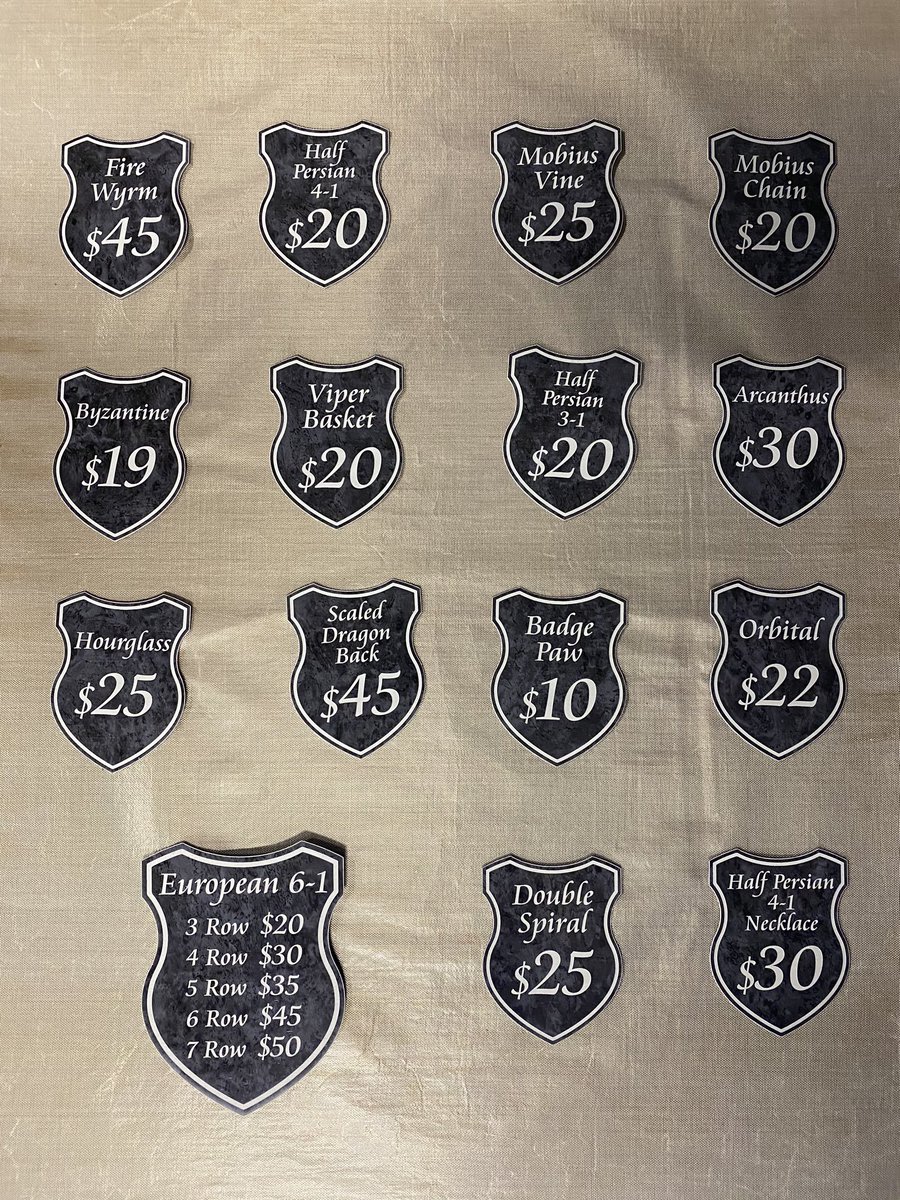 PupsterCA's tweet photo. Some new signage just finished for @SemiraJewelry’s MFF table! (Check her stunning work out at E12!)
I love projects like this...always fun to play with colors and design. TY my friend! ❤️❤️❤️
#ShepInTheShop
(Want stuff like this for your table? Hit me up! 🐶 #LaserSheppy) https://t.co/4QIjFmAtxX