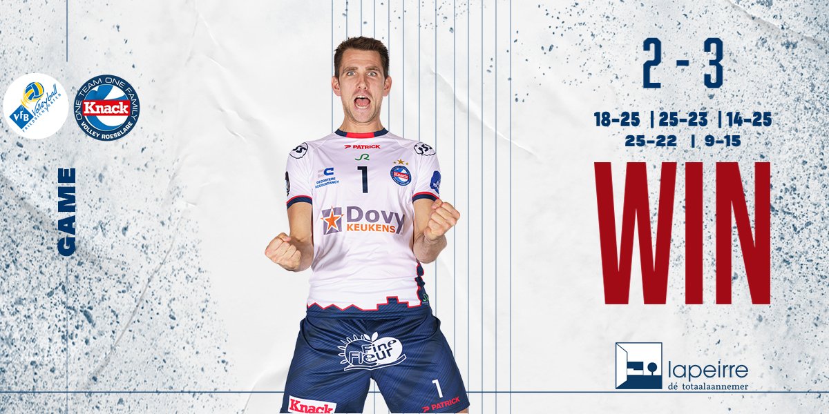 WHAT A WIN 🔥😍😍😍

De eerste Champions League overwinning is een feit!
Wat een avond 🙌🏼 #CLVolleyM