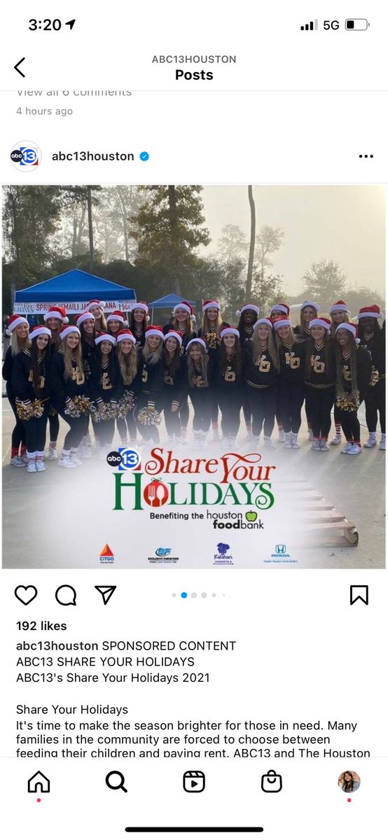 Was a terrific day with ABC13 Share Your Holidays!! <a href="/KleinOak/">Klein Oak HS</a> <a href="/KleinISD/">Klein ISD</a>