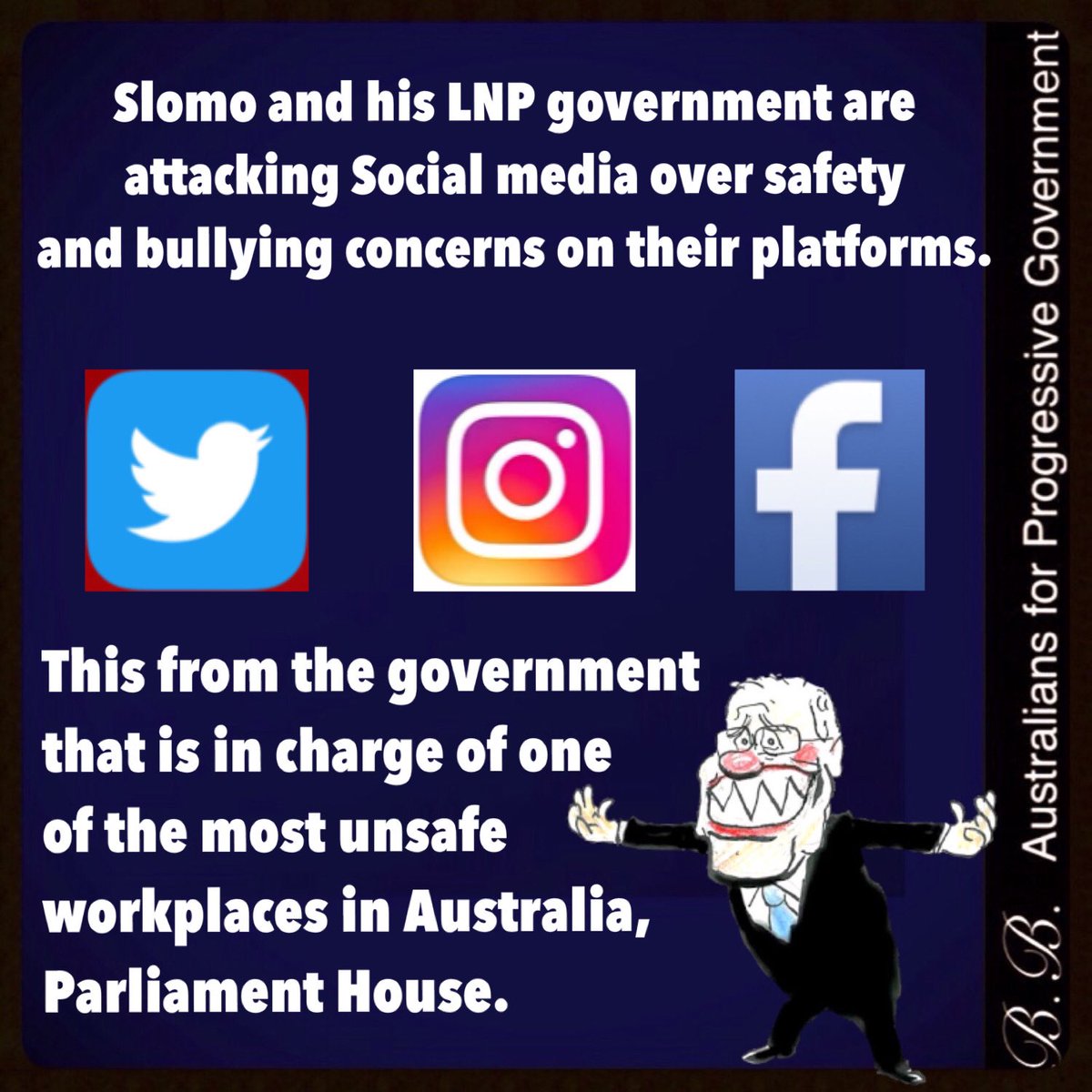 bradandmandy1's tweet photo. Distraction time for the PM and his LNP government… #AlboForPM #auspol #Accountability #IBelieveBrittany #IBelieveKate #InvestigatePorter https://t.co/WoP5enkyfi