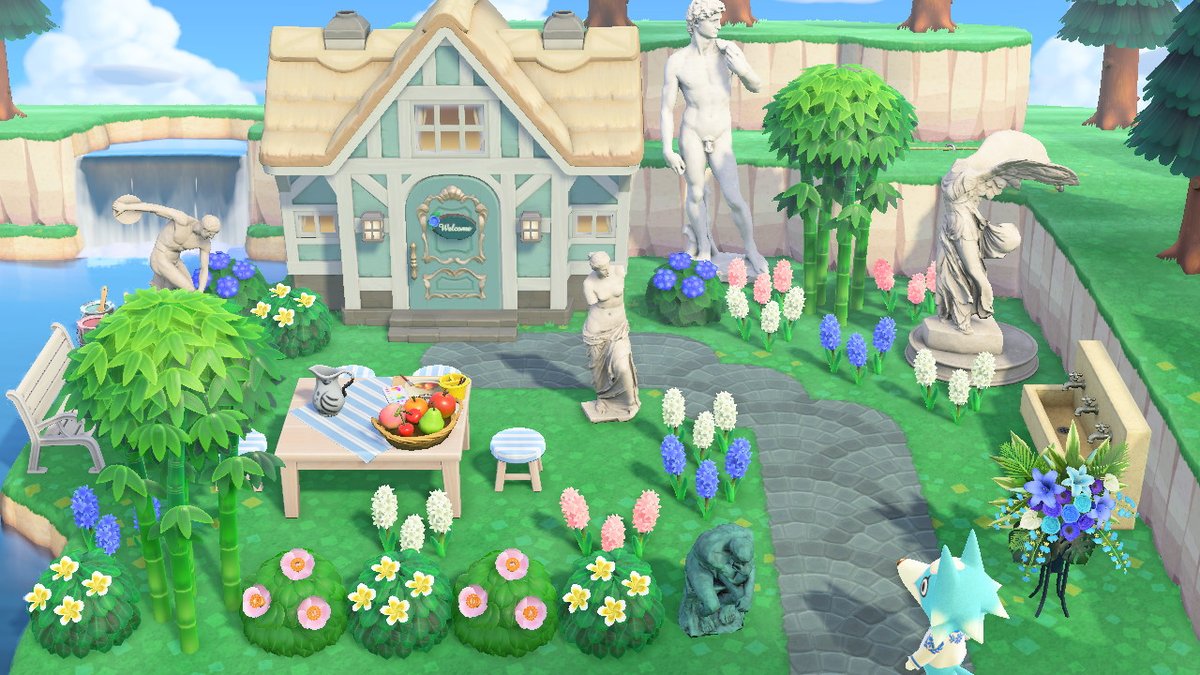75thHero's tweet photo. Some more houses I did! #AnimalCrossing #ACNH https://t.co/x2uZuBLG3z