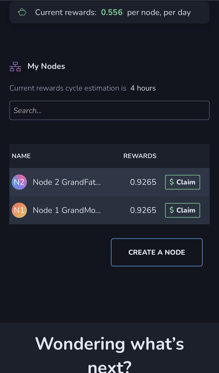 Nowork4check's tweet photo. ⁦@RingFinancial⁩ $RING Right here the starters of my family of nodes, grandmother and grandfather, parents coming in 2 days!!! Lets goo baby #crypto #passiveincome https://t.co/SjneuoJVG8