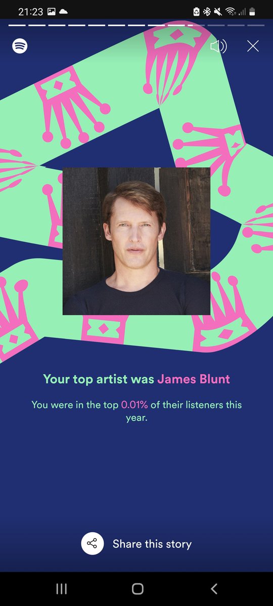 Fatbungy's tweet photo. @JamesBlunt not sure what this says about me but do I win a prize for this? 🤣😂 https://t.co/wCdEQV1IC9
