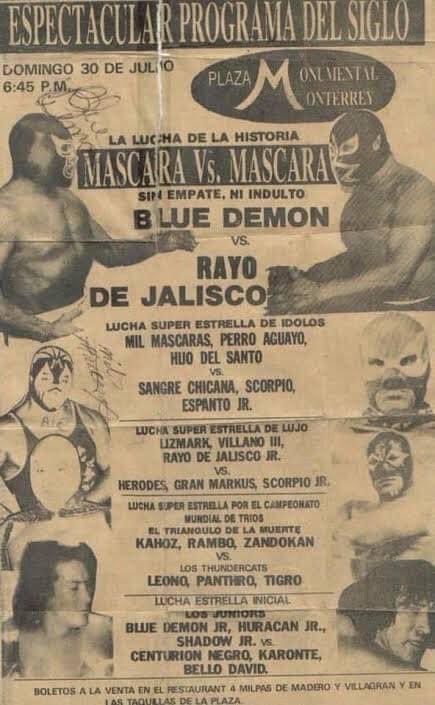 Rubén Moreno (@rmorenocancha) on Twitter photo Oooraleee!!!
¿Ya viste <a href="/ElHijodelSanto/">El Hijo del Santo</a> y <a href="/BlueDemonjr/">Blue Demon ®™</a> ?
Yo estuve ahí👇👇👇
<a href="/Pegassojac/">Jesús “Chito” Carvajal</a> <a href="/AGonzalezCANCHA/">Adolfo González</a> <a href="/El_Rompehuesos/">El Rompehuesos</a> <a href="/miguelcharlestv/">MIGUEL CHARLES</a> #LuchaLibreMexicana Oooraleee!!!
¿Ya viste <a href="/ElHijodelSanto/">El Hijo del Santo</a> y <a href="/BlueDemonjr/">Blue Demon ®™</a> ?
Yo estuve ahí👇👇👇
<a href="/Pegassojac/">Jesús “Chito” Carvajal</a> <a href="/AGonzalezCANCHA/">Adolfo González</a> <a href="/El_Rompehuesos/">El Rompehuesos</a> <a href="/miguelcharlestv/">MIGUEL CHARLES</a> #LuchaLibreMexicana