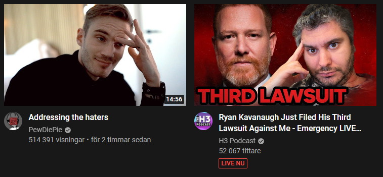 leFoodeater's tweet photo. @theh3podcast Pewdiepie is feeling you https://t.co/loSlnmGVtm