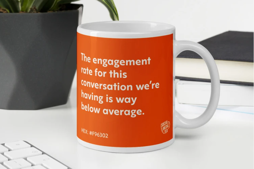 This collection of social media manager mugs are so on point I need about 8 of them.
🔗: social-media-tea.myshopify.com/collections/so…