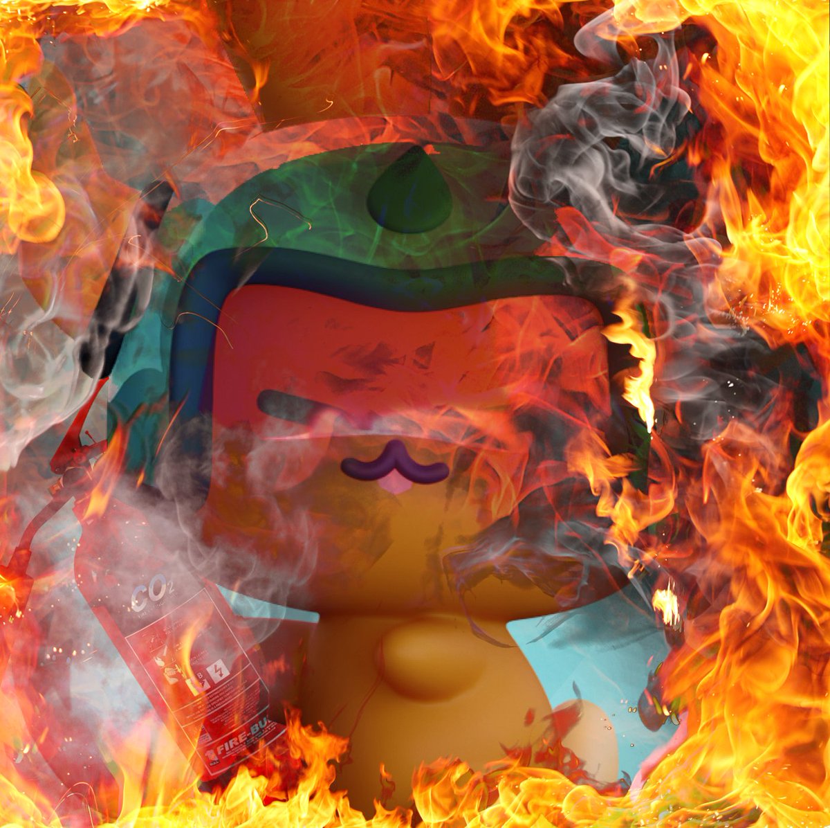Andre31784409's tweet photo. im here waiting for Stormy Easter '21 to become a firefighter... living in 0x000dead is not an easy one,
Do you like chocolate with your syrup? GET A fire extinguisher! @pancakeswap $cake https://t.co/PPV0poteGq