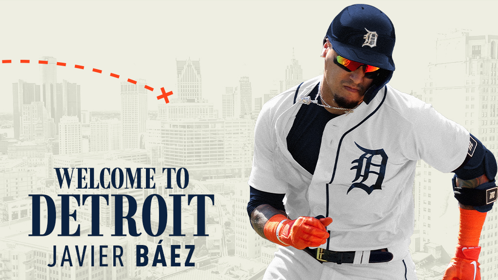 tigers's tweet photo. El Mago is a Tiger!

We have agreed to terms with Javier Báez on a six-year contract. #DetroitRoots https://t.co/GmA0eTsGGW