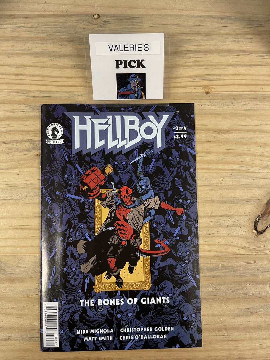 ComicsWorldPA's tweet photo. @artofmmignola @ChristophGolden @BarbarianLord @ChrisOHalloran @ClemRobins #MikeRichardson #KathO’Brien @DarkHorseComics #NewComicBookDay https://t.co/zCvISObl8S