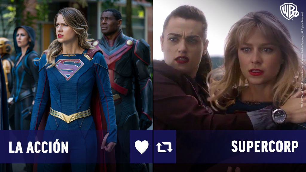 WarnerChannelLA's tweet photo. Llegó el momento de la verdad: ¿qué es lo que más van a extrañar? 🤗 #Supergirl | Doble episodio final | Hoy a la medianoche 🦸‍♀️ https://t.co/MkyQBmnuyW