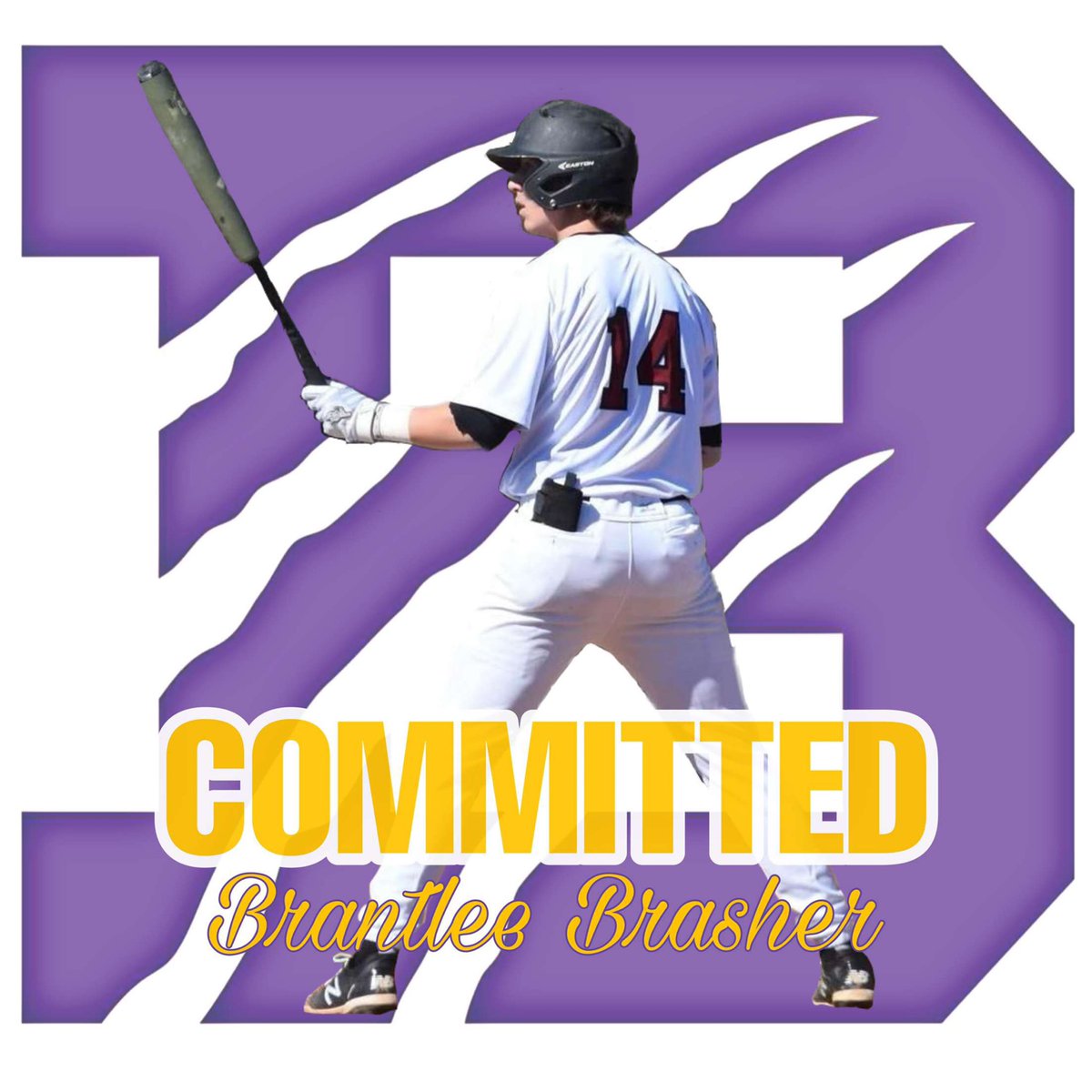 BrantleeBrasher's tweet photo. I’m blessed to announce my commitment to further my academic and baseball career at Bethel University! Big thanks to the man above, my family, and my coaches and teammates for helping me on this journey. #committed @jeffbell22 @CoachTPat @SYL_BSB @_BUbaseball @weelhitaker23 https://t.co/wyKB5IKLEN