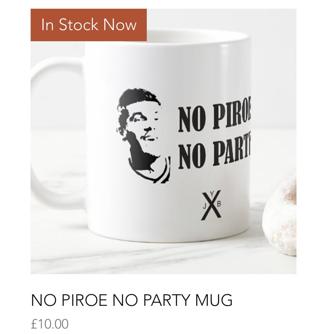 No Piroe no party mugs and T-shirts done for multiple customers this week! bespokie.co.uk #swansea #christmas #presents
