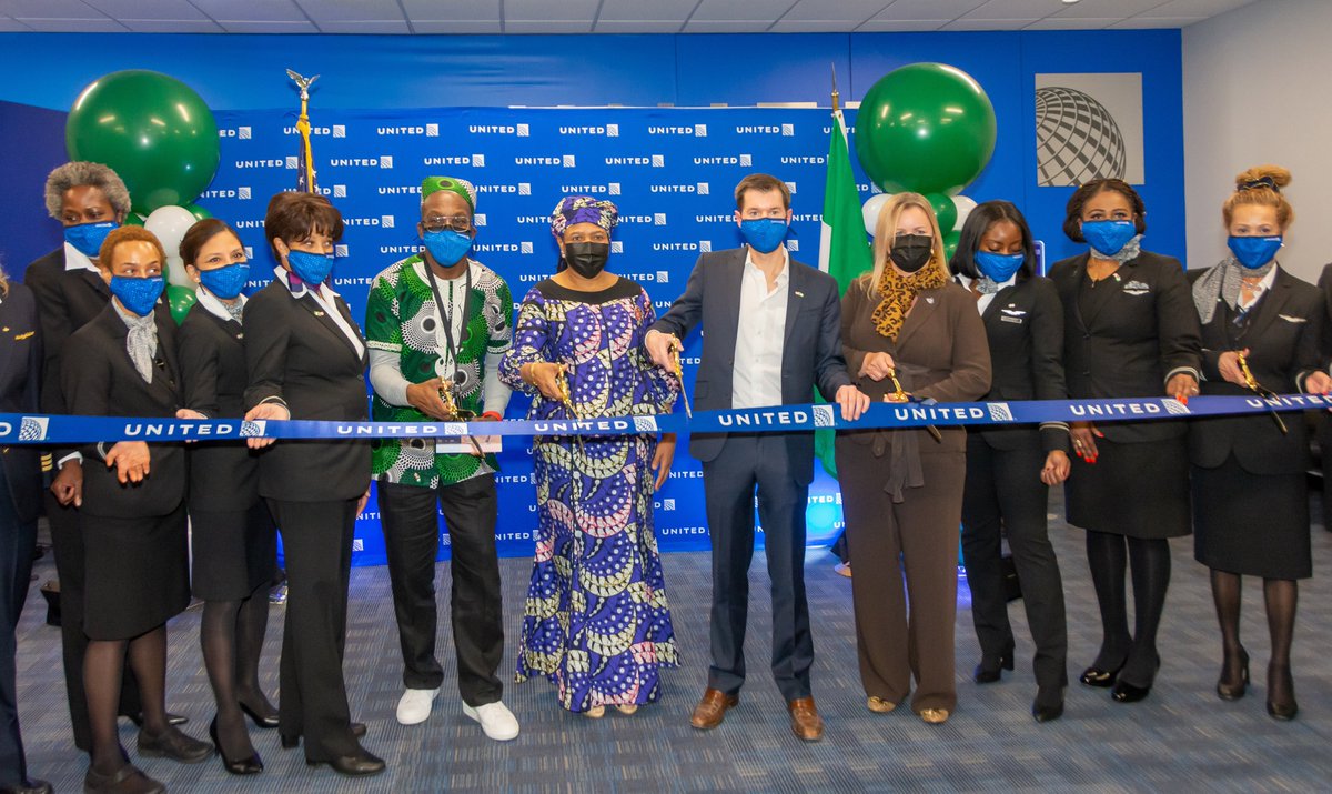 Dulles_Airport's tweet photo. Earlier this week, @United launched a brand new #nonstop flight to Lagos, Nigeria! (@LOSairport)! https://t.co/j9b6i8V7k3