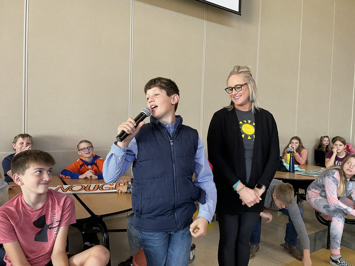 i_am_noticed's tweet photo. Who’s got school spirit?! 
We do! We do!! 
Assembly days are full of positivity and goodness. We love seeing people shine bright and experiencing I AM Noticed. 
#positiveculture 
#peermodels https://t.co/Nrm40tHvj0