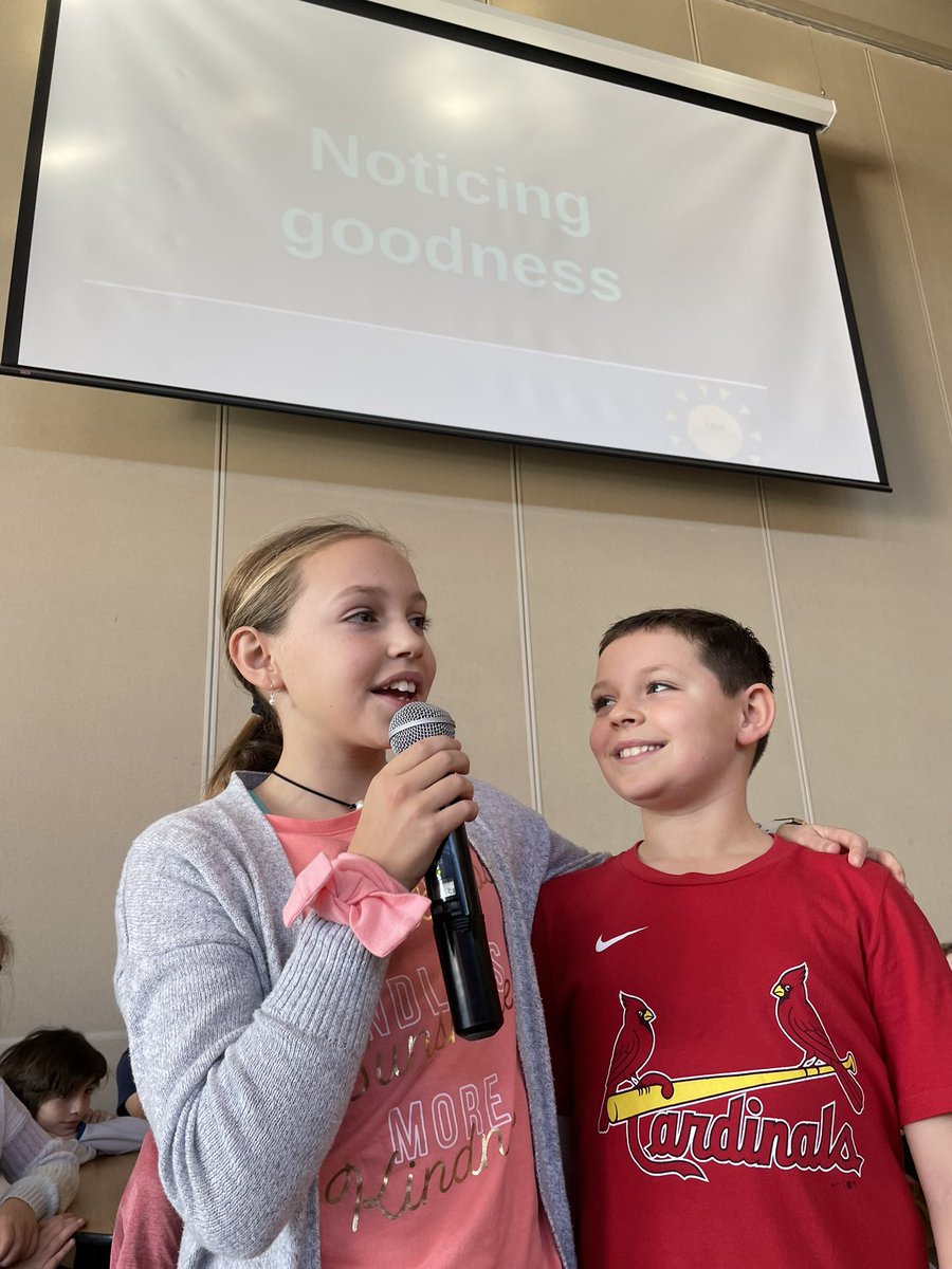 i_am_noticed's tweet photo. Who’s got school spirit?! 
We do! We do!! 
Assembly days are full of positivity and goodness. We love seeing people shine bright and experiencing I AM Noticed. 
#positiveculture 
#peermodels https://t.co/Nrm40tHvj0