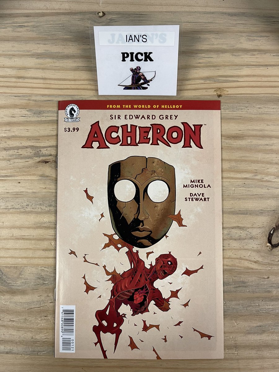 ComicsWorldPA's tweet photo. @artofmmignola @Dragonmnky @ClemRobins @BenStenbeck #MikeRichardson #KathO’Brien @DarkHorseComics #NewComicBookDay https://t.co/Pt6OIrAq3U