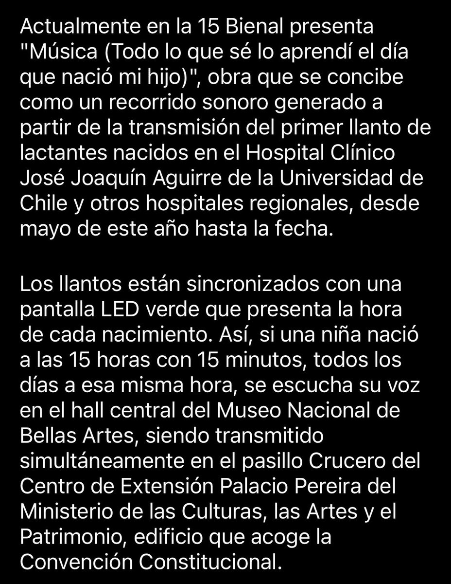 Alfredo Jaar en el #MNBA #umbral #15bienal #bienalumbral vía @bienalartesmediales @infoBAM en IG